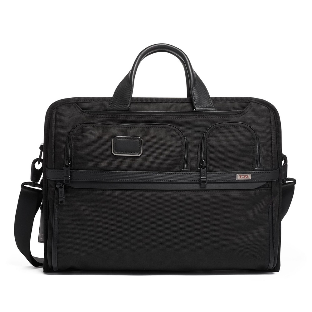 Tumi Alpha | Compact Large Screen Laptop Brief 26145DH
